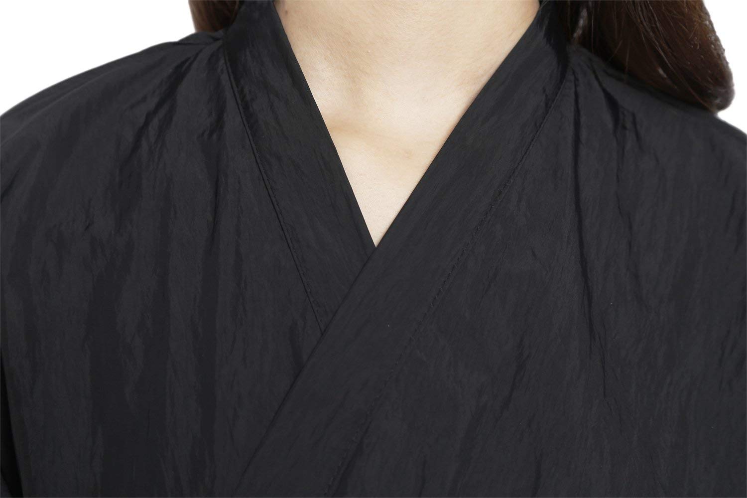 Salon Robes Capes for Clients - Pack of 4, Hair Salon Smocks for Coloring, Cutting, Makeup, Styling - Image 4